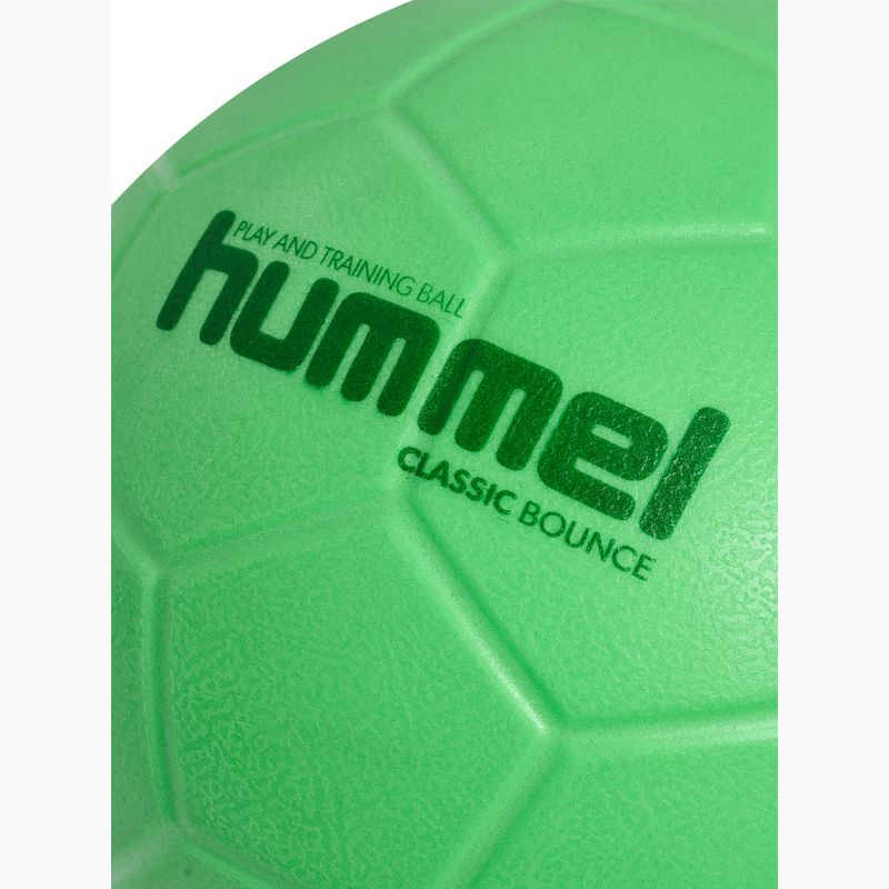 Piłka do piłki ręcznej dla dzieci Hummel Classic Bounce HB Jr light green/green size 0.0 3