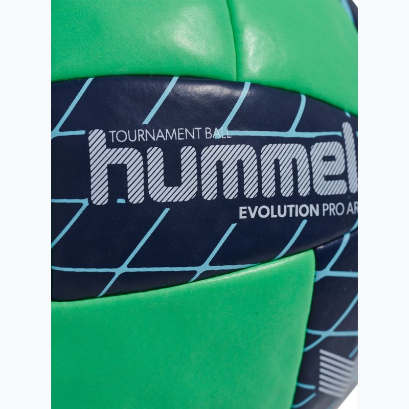 Piłka do piłki ręcznej Hummel Evolution Pro AR HB green/black/orange size 2 2