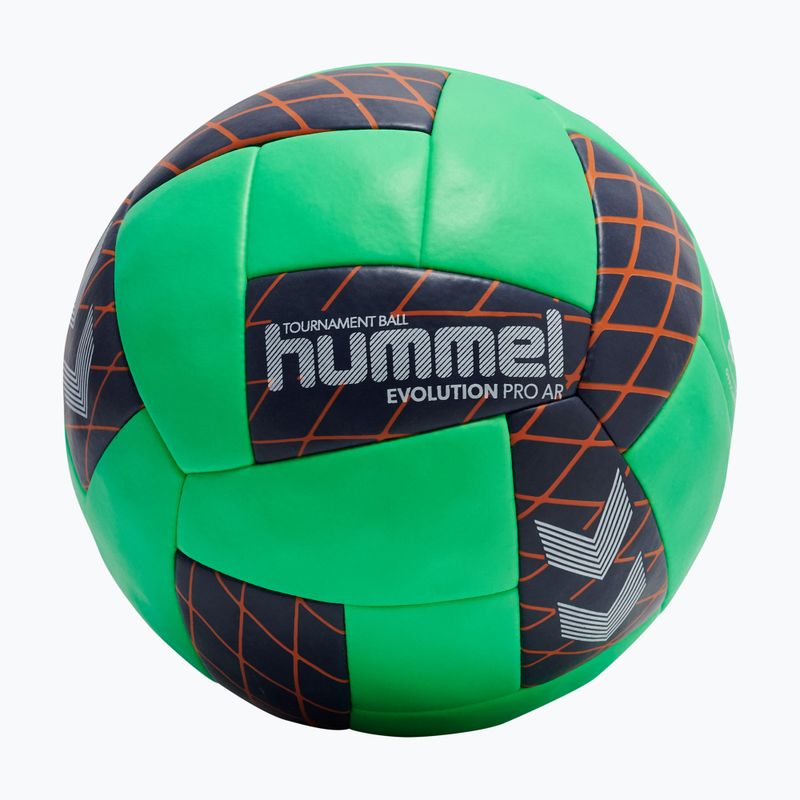 Piłka do piłki ręcznej Hummel Evolution Pro AR HB green/black/orange size 3