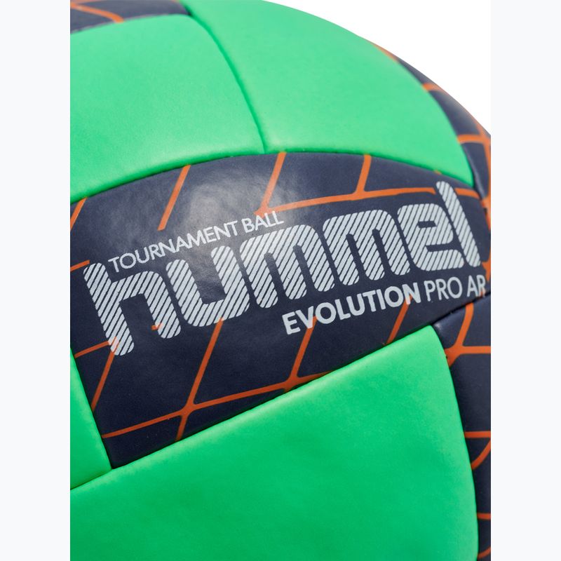 Piłka do piłki ręcznej Hummel Evolution Pro AR HB green/black/orange size 3 3