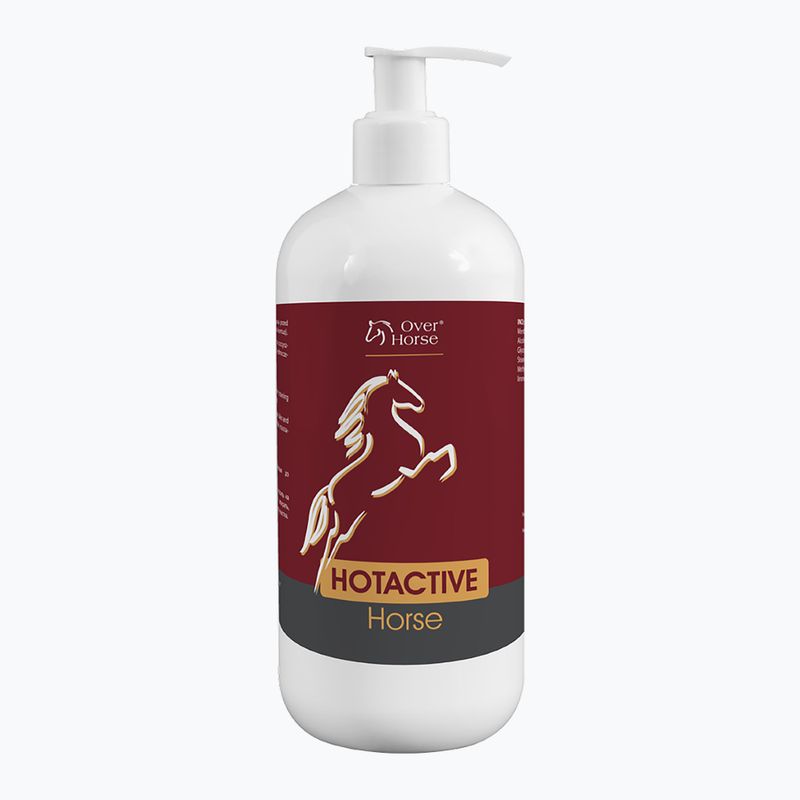 Maść rozgrzewająca dla koni Over Horse Hotactiv Horse 450 g