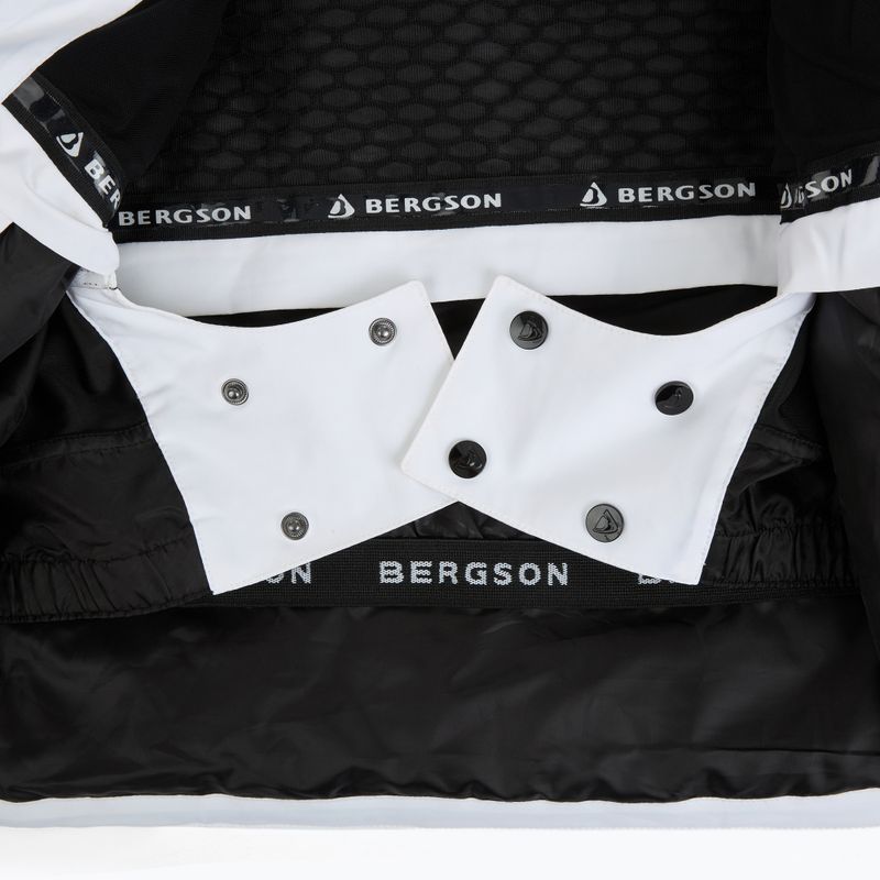 Kurtka narciarska męska BERGSON Velox Stx ibiza blue/white 9