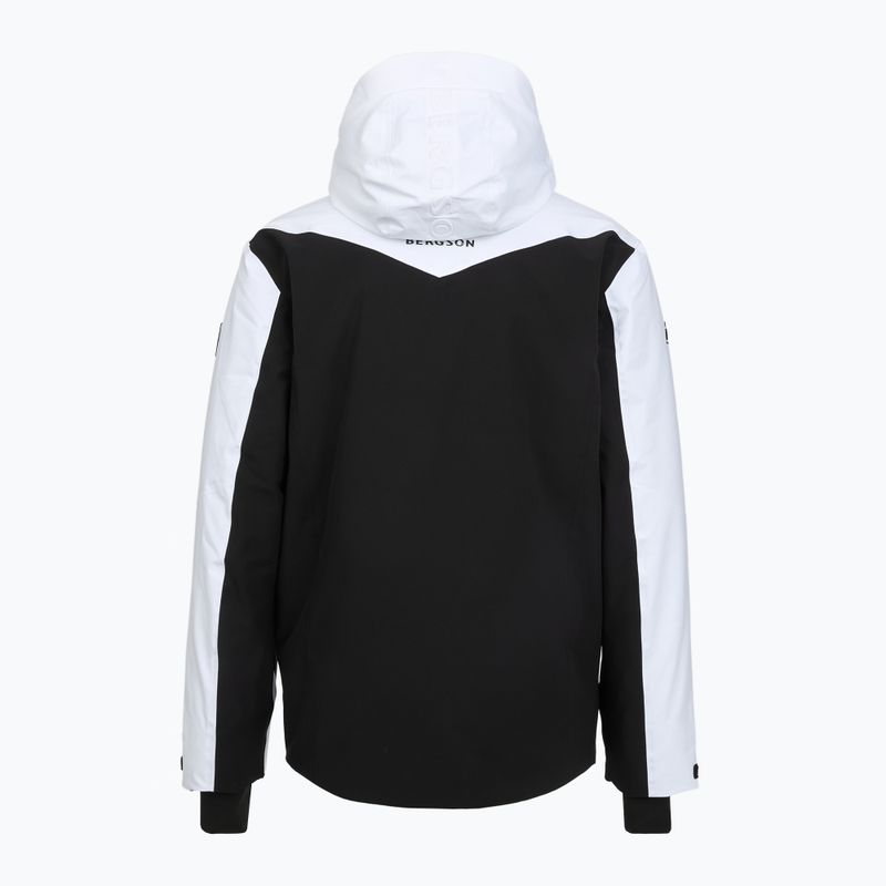 Kurtka narciarska męska BERGSON Velox Stx white/grey 2