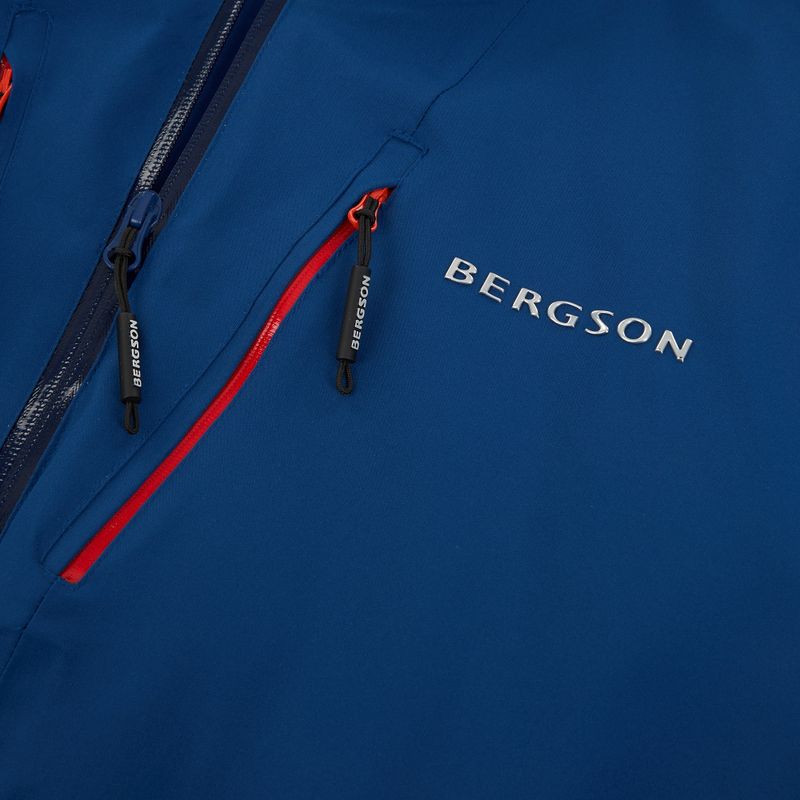 Kurtka narciarska męska BERGSON Axen Stx director blue 4