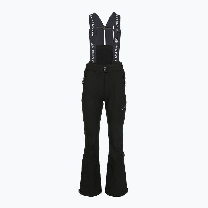 Spodnie narciarskie damskie BERGSON Magno jet black