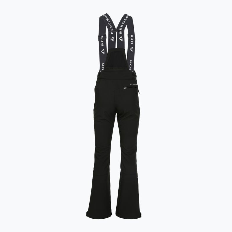Spodnie narciarskie damskie BERGSON Magno jet black 2