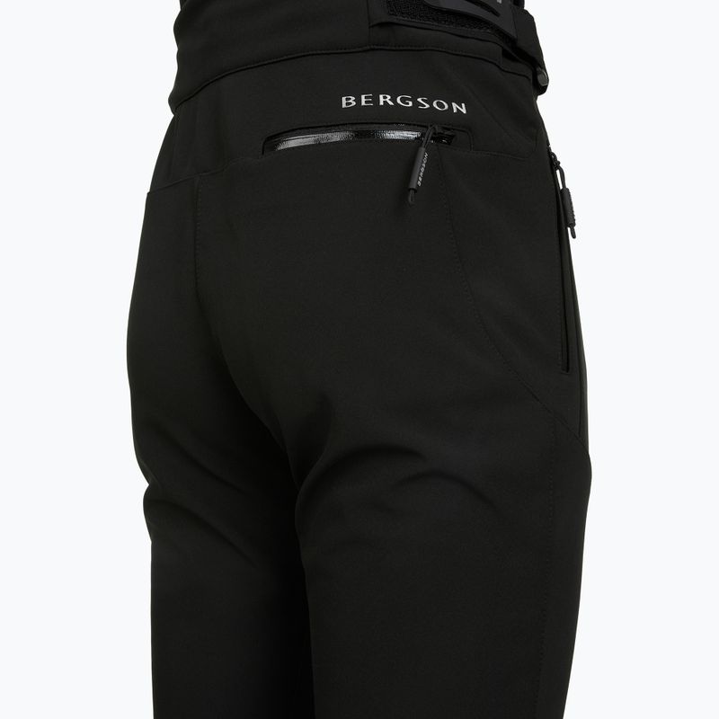 Spodnie narciarskie damskie BERGSON Magno jet black 4