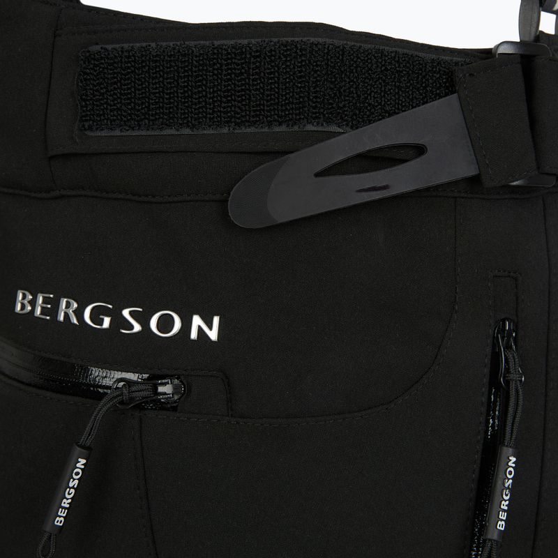 Spodnie narciarskie damskie BERGSON Magno jet black 5