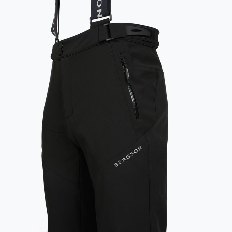 Spodnie narciarskie męskie BERGSON Magno jet black 3