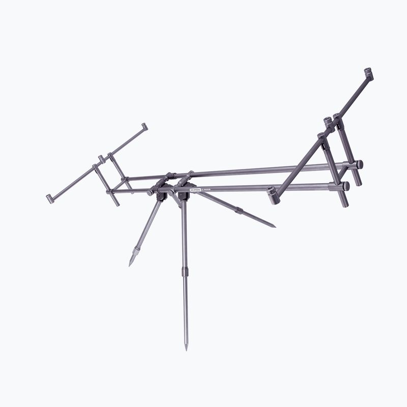 Rodpod na 3 wędki Mikado M-Pod 3 Rod czarny 2