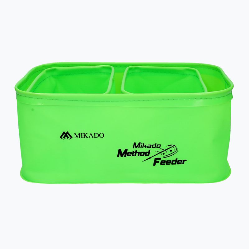 Pojemniki na zanętę Mikado Eva Method Feeder 005 3 szt. zielony