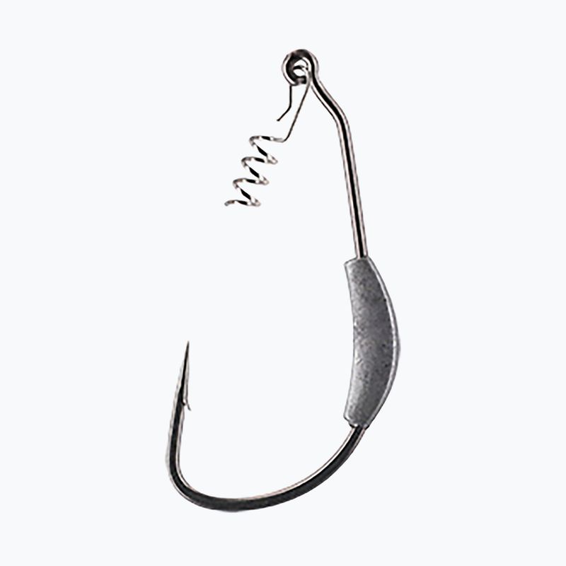 Haczyk do przynęt z wkrętami Mikado Jaws Offset 3 szt. 2