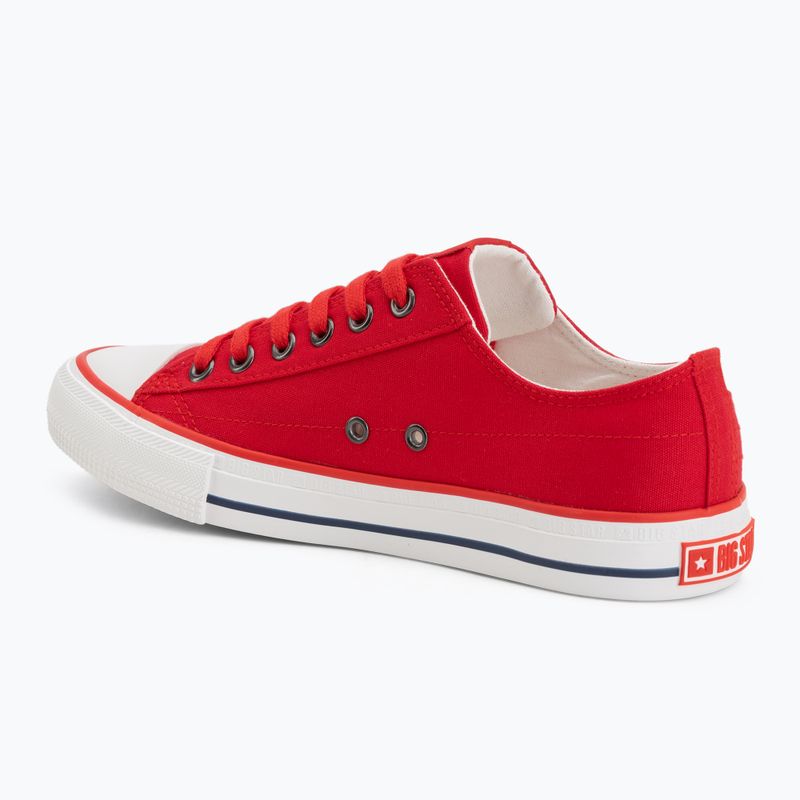 Trampki damskie BIG STAR  DD274339 red 3