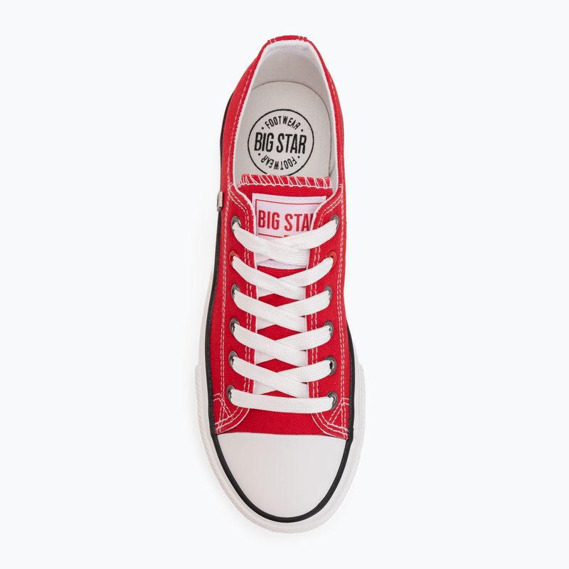 Trampki damskie BIG STAR T274032 red 5