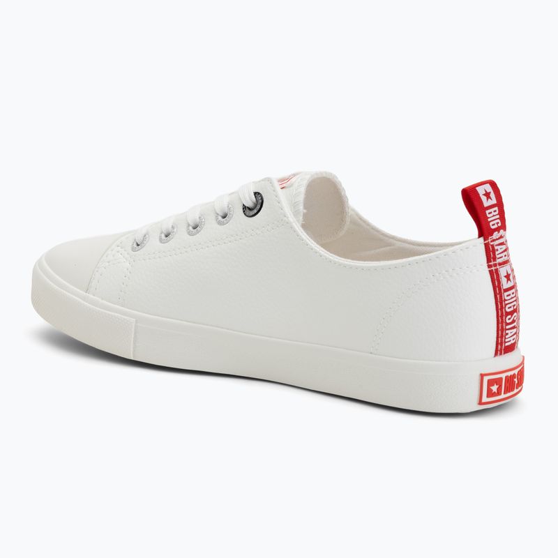 Trampki damskie BIG STAR GG274005 white/red 3