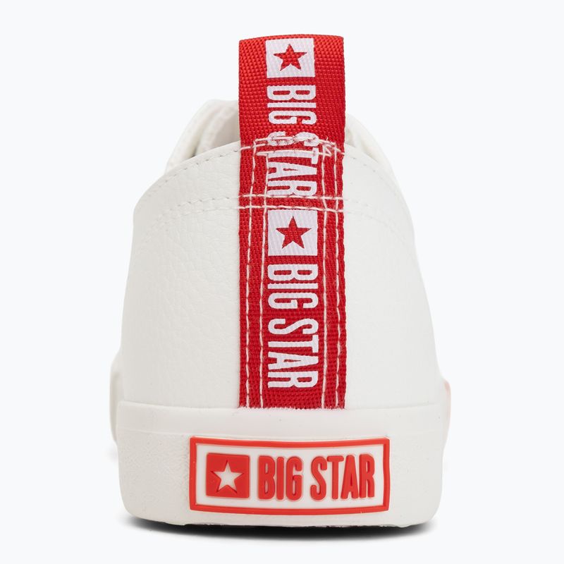 Trampki damskie BIG STAR GG274005 white/red 6
