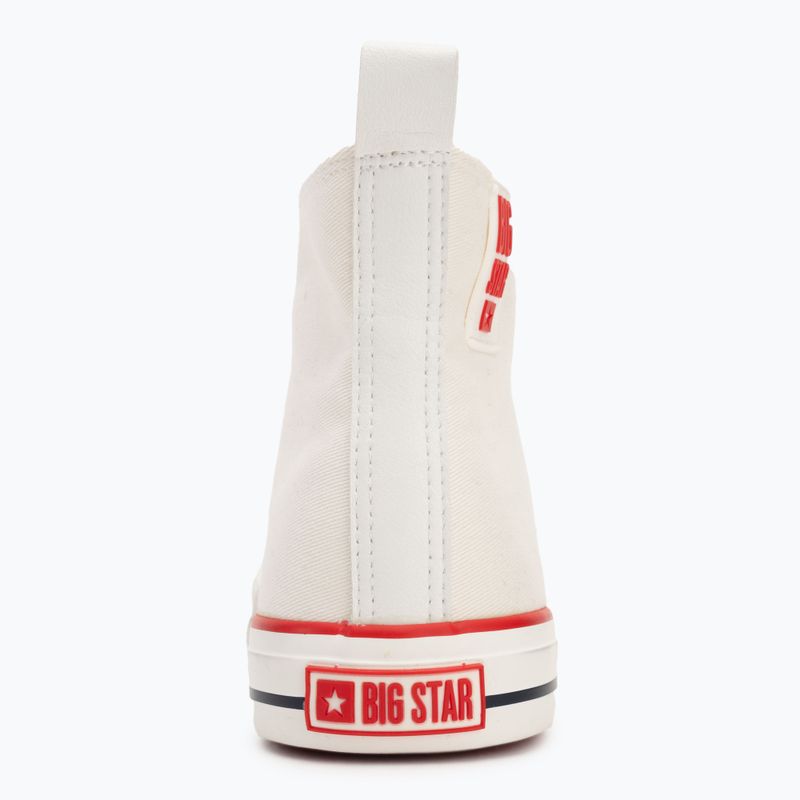 Trampki męskie BIG STAR JJ174066 biały/czerwony 6