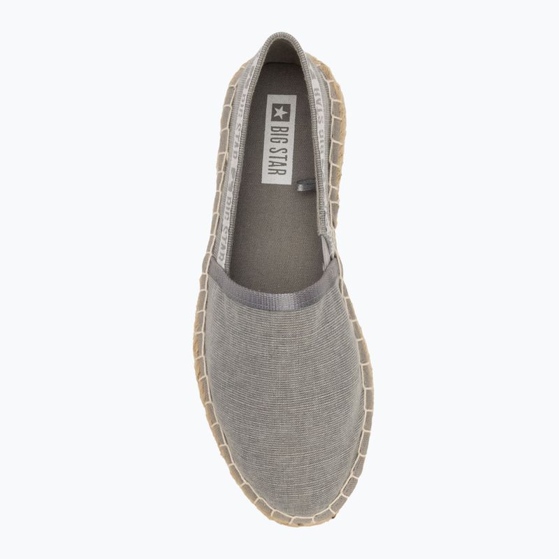 Espadryle damskie BIG STAR JJ274878 szary 5