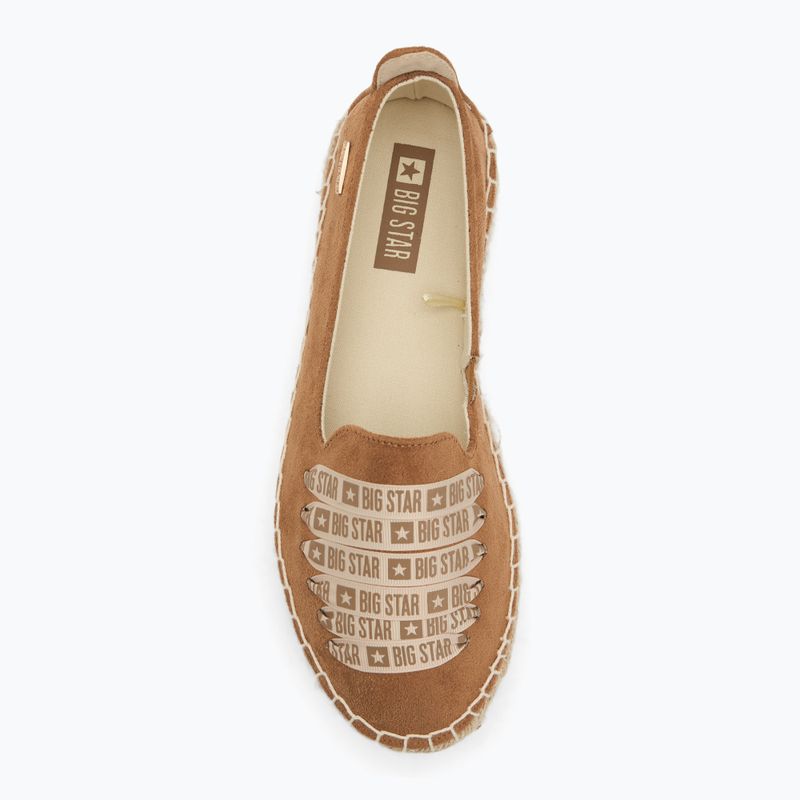 Espadryle damskie BIG STAR JJ274890 beżowy 5