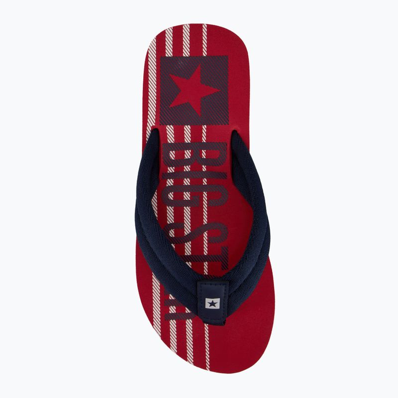 Japonki męskie BIG STAR JJ174543 czerwony 5