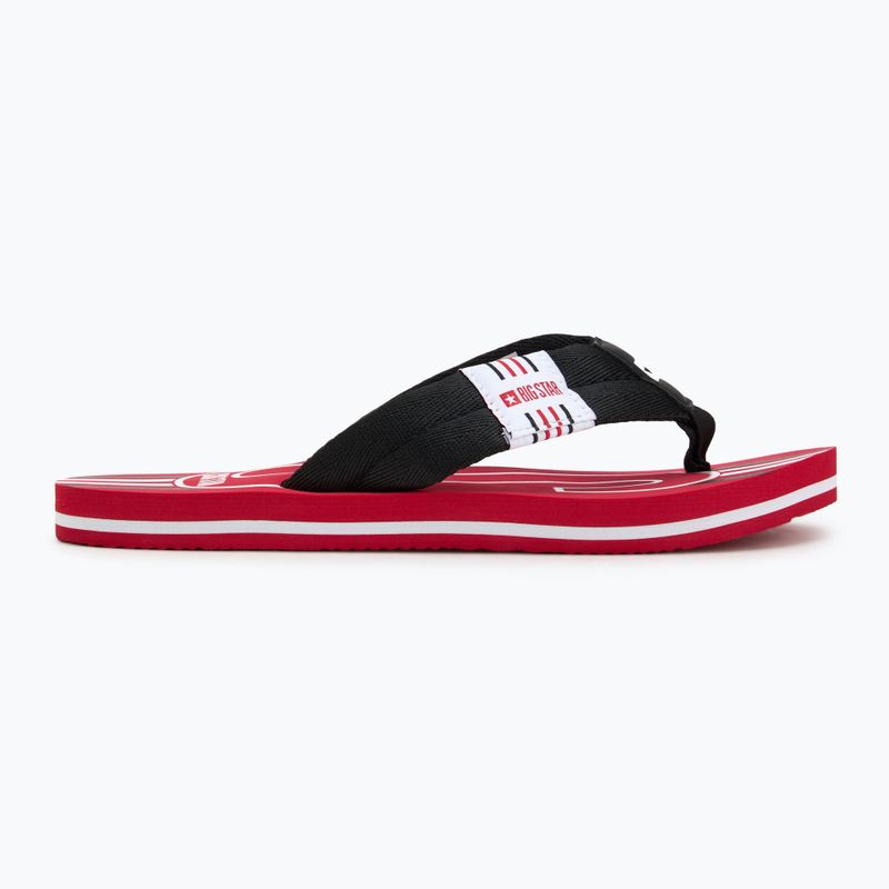 Japonki damskie BIG STAR JJ274A431 czerwony 2