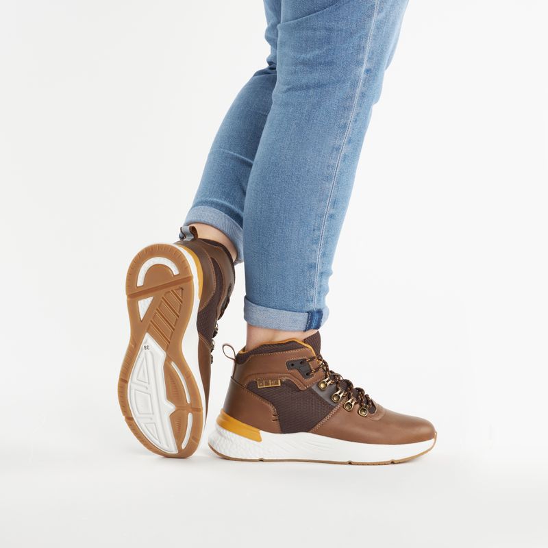 Buty damskie BIG STAR KK274224 brązowe 2