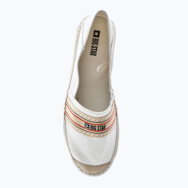 Espadryle damskie BIG STAR LL274893 biały 7