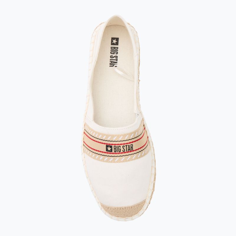 Espadryle damskie BIG STAR LL274893 biały 5