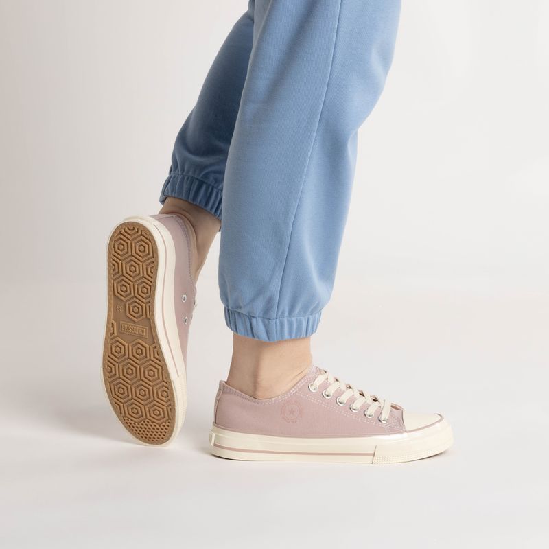 Trampki damskie BIG STAR NN274270 nude 2