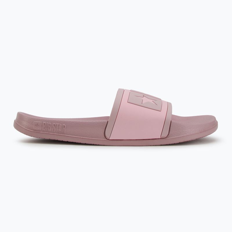 Klapki damskie BIG STAR NN274A647 pink 2