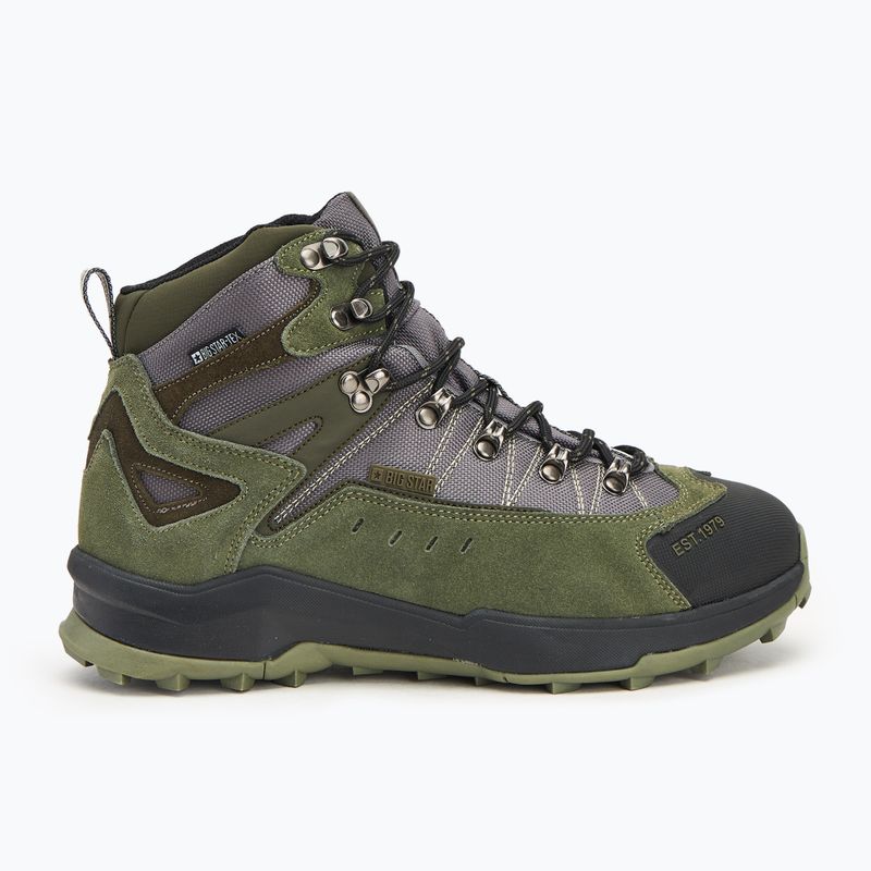 Buty męskie BIG STAR OO174338 khaki 2