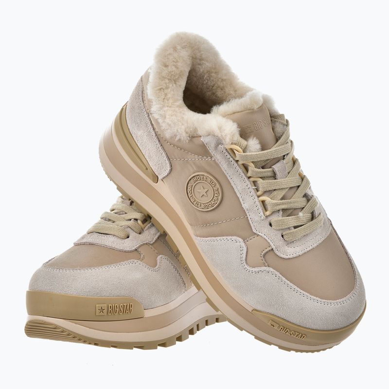 Buty damskie BIG STAR OO274A214 beige 11