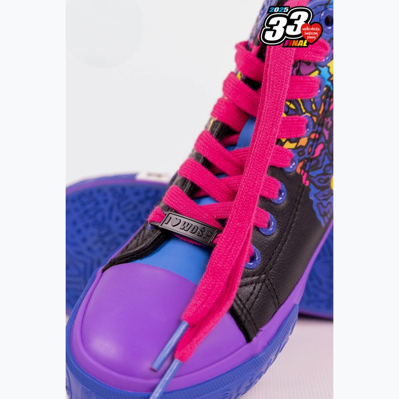 Trampki damskie oficjalne WOŚP BIG STAR RR274A650 niebieski/fiolet 9