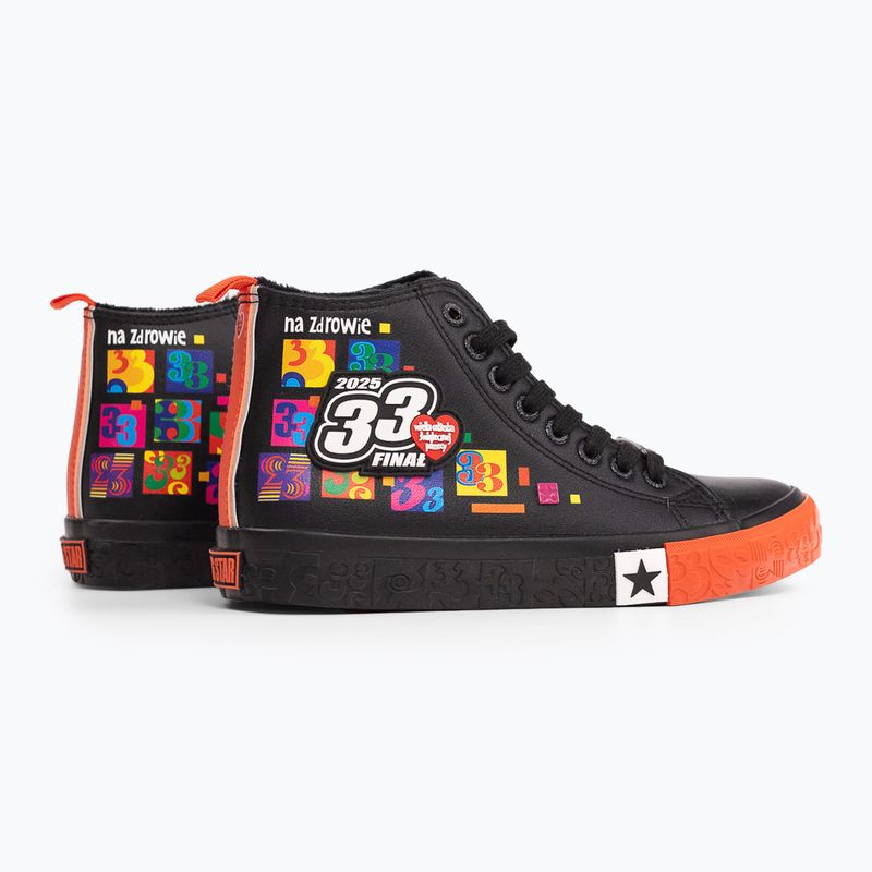 Trampki damskie oficjalne WOŚP BIG STAR RR274A651 czarny 2