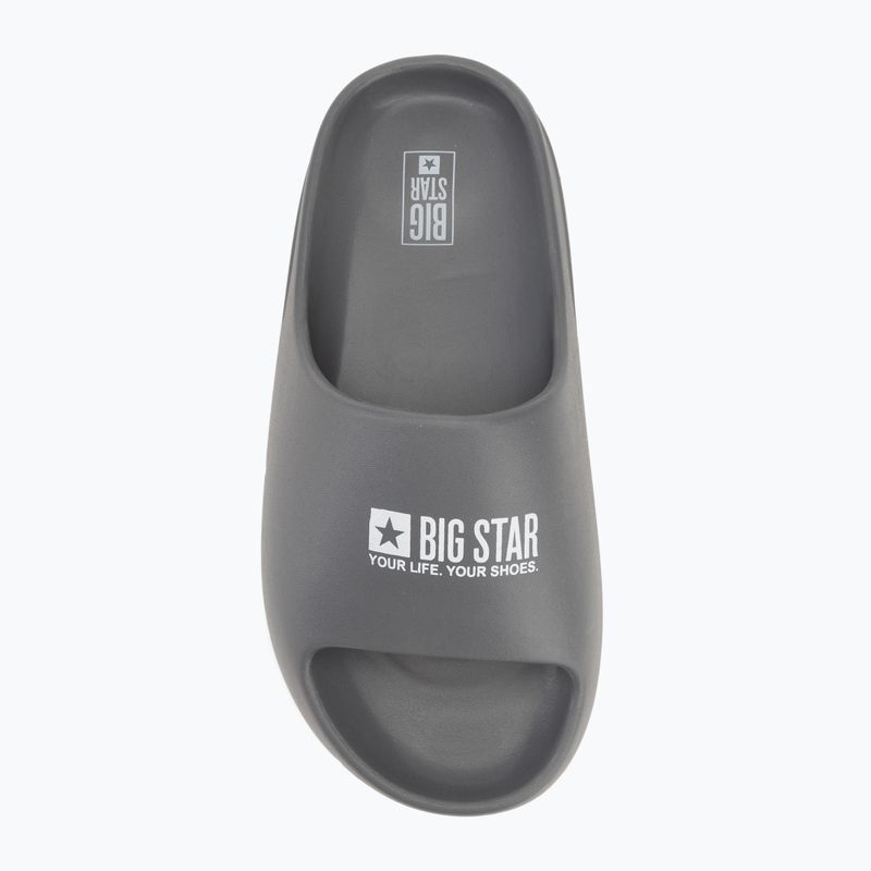 Klapki męskie BIG STAR RR174A013 szary 5