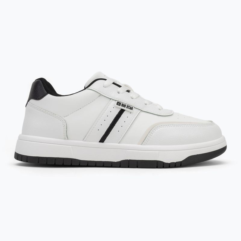 Buty męskie BIG STAR RR174263 biały/czarny 2