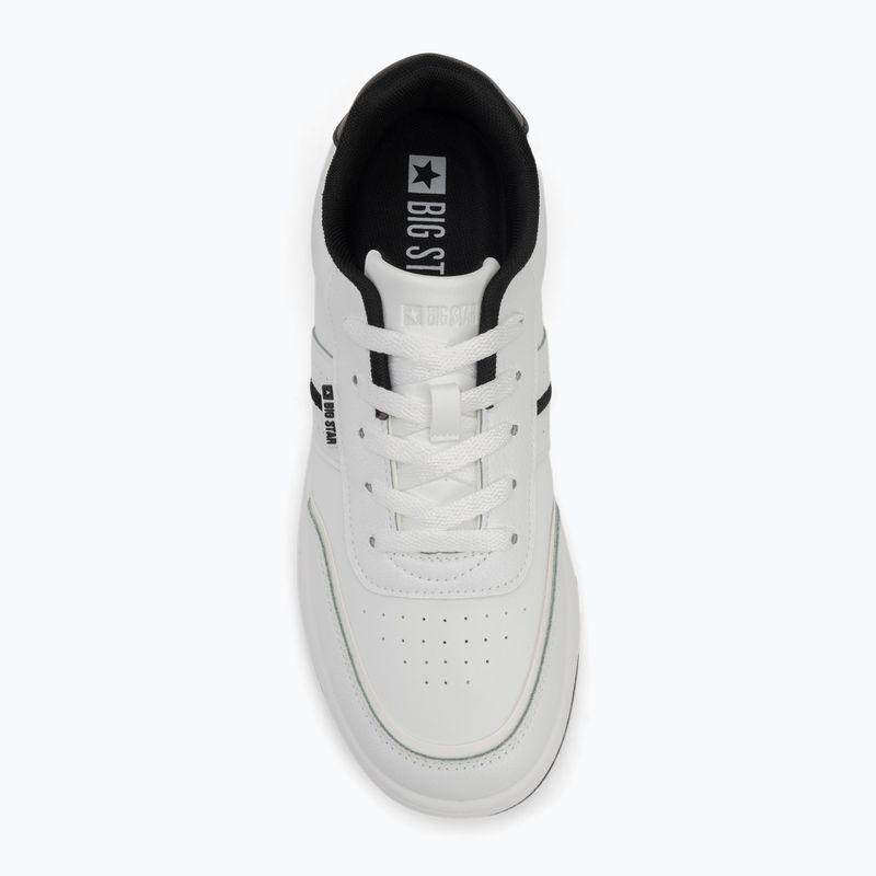 Buty męskie BIG STAR RR174263 biały/czarny 5