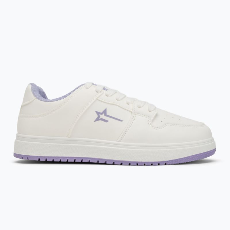 Buty damskie BIG STAR RR274A245 biały/fiolet 2