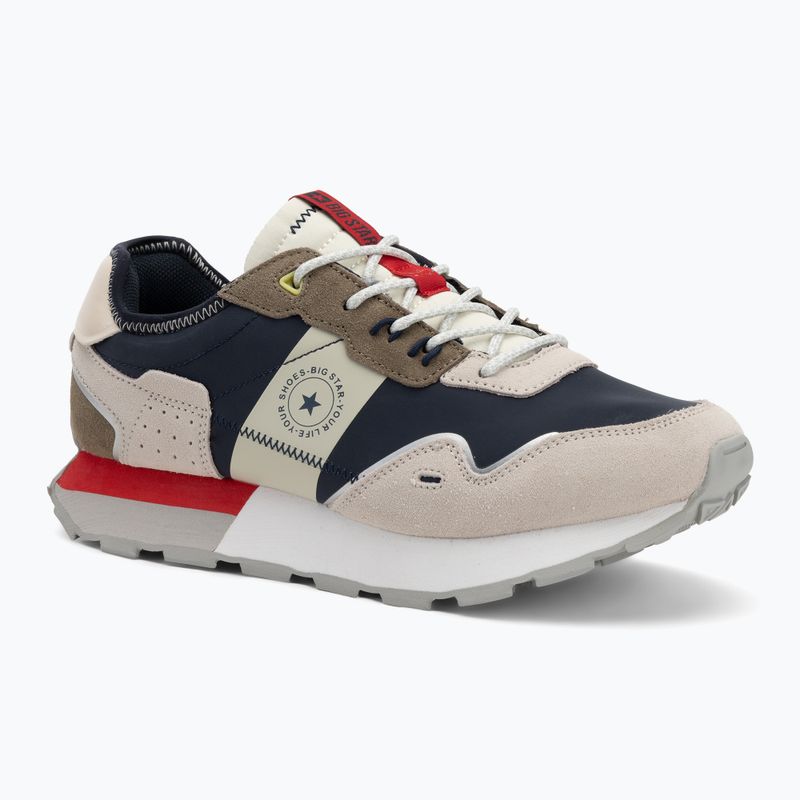 Buty męskie Big Star RR174474 granat