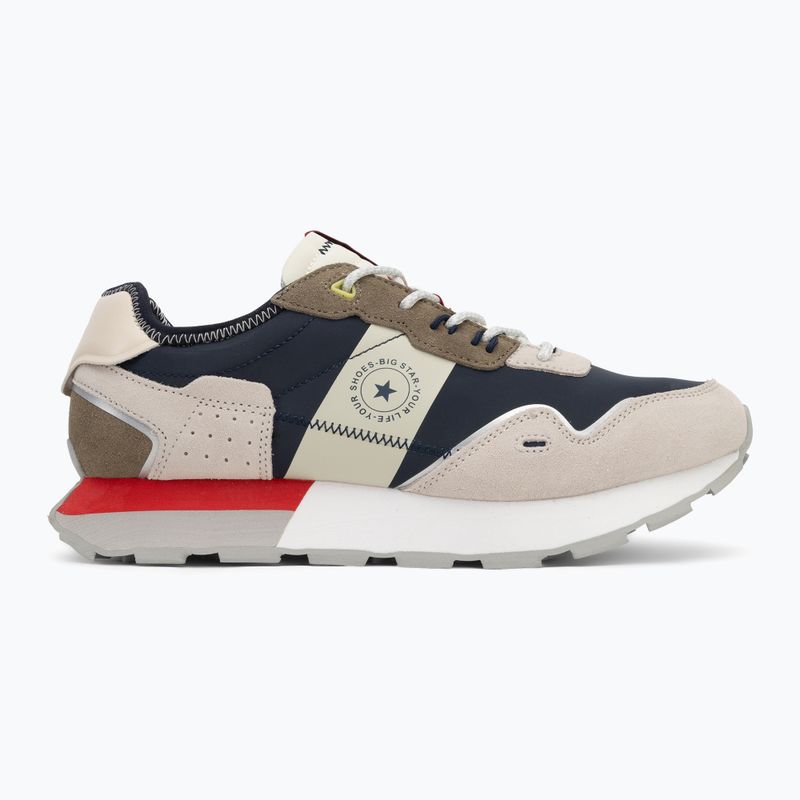 Buty męskie Big Star RR174474 granat 2