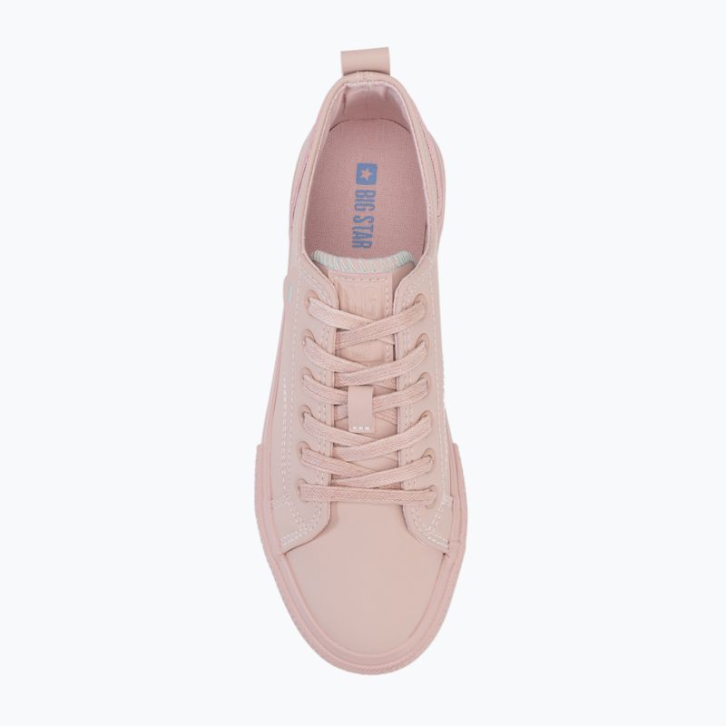 Trampki damskie BIG STAR RR274A294 jasno różowy 5