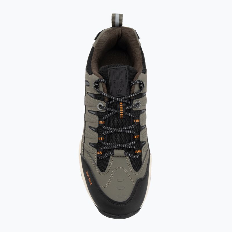 Buty trekkingowe męskie BIG STAR RR174072 khaki 5