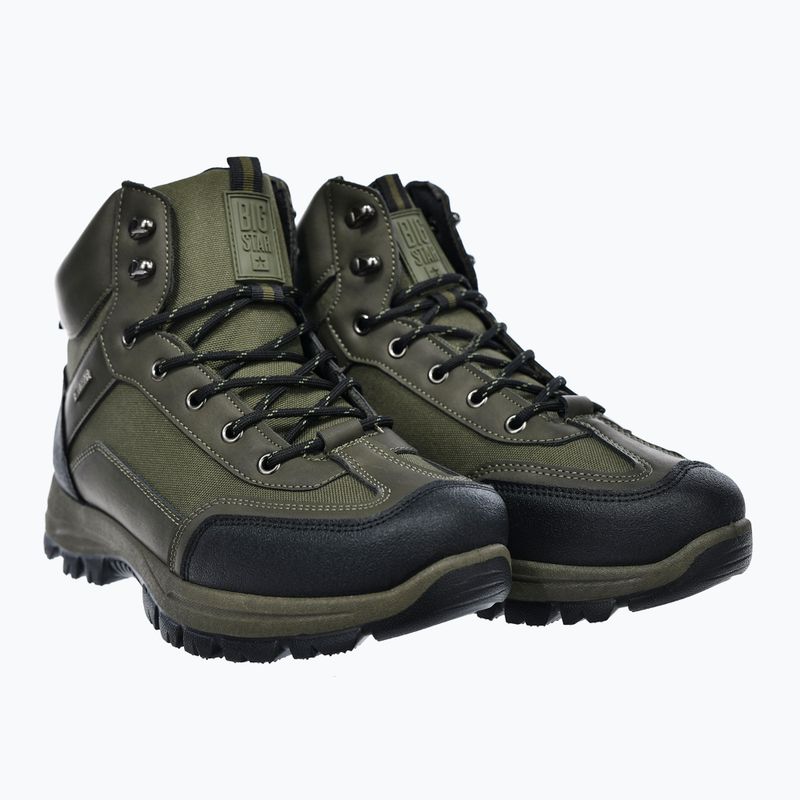 Buty męskie BIG STAR SS174052 khaki 9