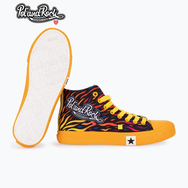 Trampki męskie BIG STAR SS174503 yellow/red 11