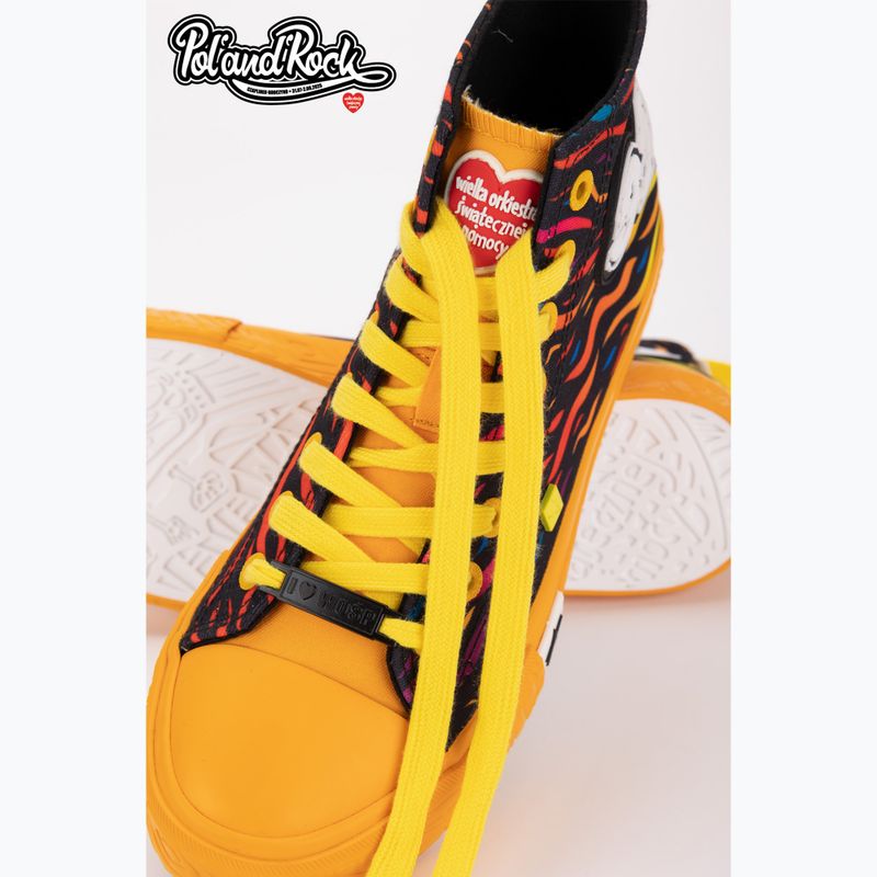 Trampki męskie BIG STAR SS174503 yellow/red 16