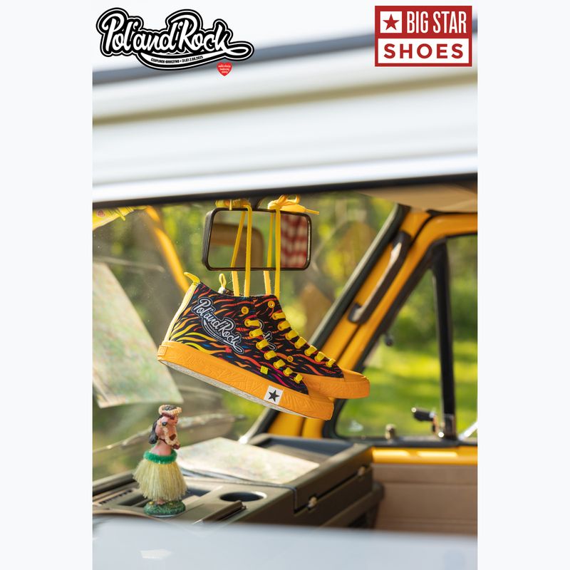 Trampki męskie BIG STAR SS174503 yellow/red 18