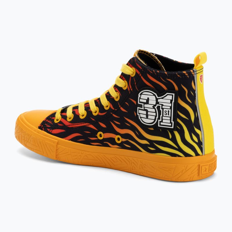Trampki męskie BIG STAR SS174503 yellow/red 4