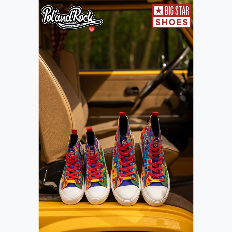Trampki męskie BIG STAR SS174504 green/yellow 19