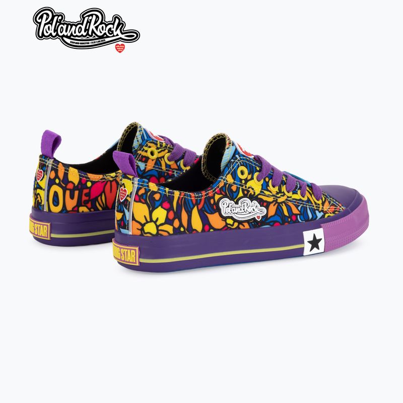 Trampki damskie BIG STAR SS274905 violet 2