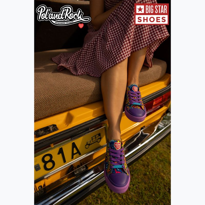 Trampki damskie BIG STAR SS274905 violet 11